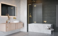 Шторка на ванну Essenza 8 SL PND II Золотой