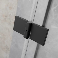 Шторка на ванну Essenza 8 SL PND II Чёрный