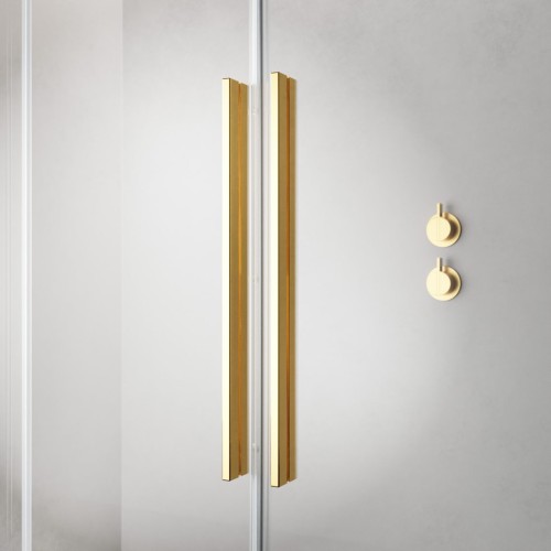 Душевое ограждение Furo Walk-in Золотой