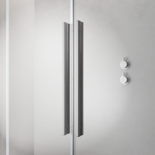 Душевое ограждение Furo Walk-in Брашированный никель
