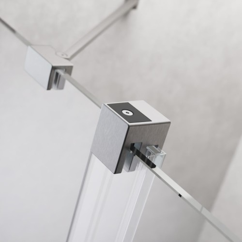 Душевое ограждение Furo Walk-in Брашированный никель