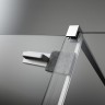 Душевое ограждение Furo Walk-in Брашированный никель