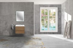 База под раковину Gio 600 подвесная, 2 выкатных ящика soft-close