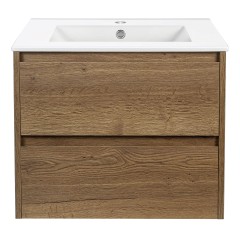 База под раковину Gio 600 подвесная, 2 выкатных ящика soft-close