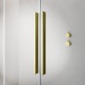 Душевое ограждение Furo SL Walk-in Брашированнoe золото