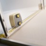 Душевое ограждение Furo SL Walk-in Брашированнoe золото
