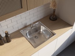 Omoikiri Saru 48-IN нерж.сталь/нержавеющая сталь