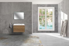 База под раковину Gio 800 подвесная, 2 выкатных ящика soft-close