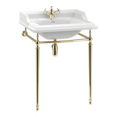 Раковина b15 на 1 отверстие с подстольем regal t49a gold