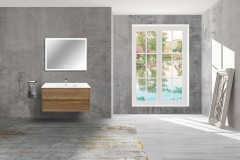 База под раковину Gio 100 подвесная, 2 выкатных ящика soft-close