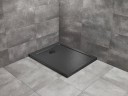 Душевой поддон Doros F Stone Black Черный Stone