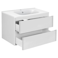 База под раковину Vico 800 подвесная, 2 выкатных ящика soft close