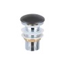 Донный клапан с керамической крышкой Vincea DBS0-216MG, серая мат. крышка
