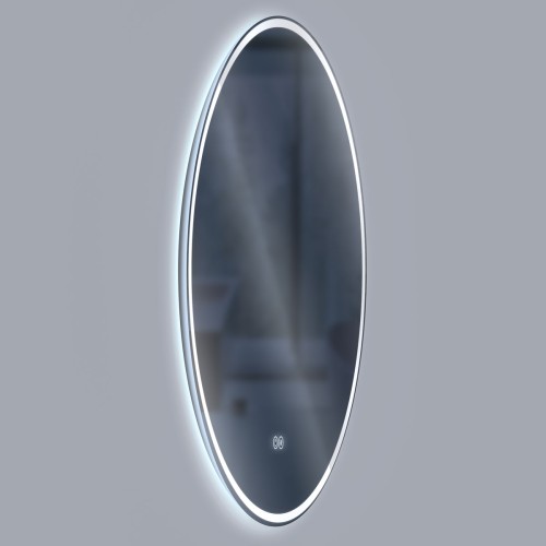 Зеркало LED VLM-3DE700-2 700x700 c сенсорным выключателем и диммером