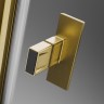 Душевой уголок Nes DWJ II Брашированнoe золото