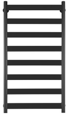 Полотенцесушитель Secado омано 2 электрический ЧЕРНЫЙ МАТОВЫЙ