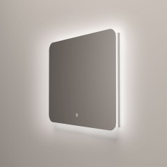 Зеркало LED VLM-3BE800 800х600 c сенсорным выключателем и диммером