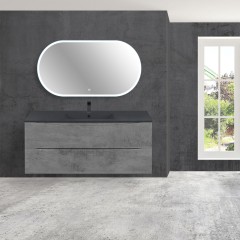 База под керамическую раковину Mia 1200 подвесная, 2 выкатных ящика soft close