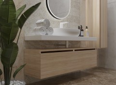 Ящик под столешницу 140см LIGHT OAK VALLESSI UNO-S