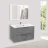База под раковину Mia 750 подвесная, 2 выкатных ящика soft close