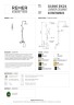 Душевая система для душа верхний душ 20см minimal