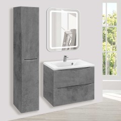 База под раковину Mia 650 подвесная, 2 выкатных ящика soft close