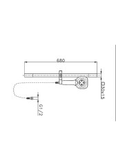 Душевой гарнитур ALTROBAGNO SS 030301 NeOp