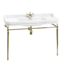 Раковина b19 на 3 отверстия с подстольем regal t51 gold