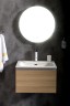 Тумба без раковины Vallessi 60*46см LIGHT OAK, 1 полка