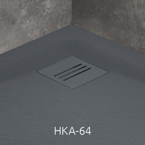 Душевой поддон Kyntos A anthracite Антрацит Stone