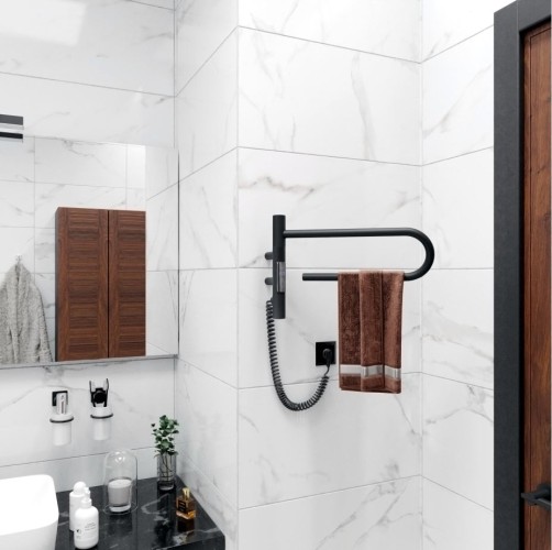 Полотенцесушитель электрический Vincea VTD-1P1 39x25