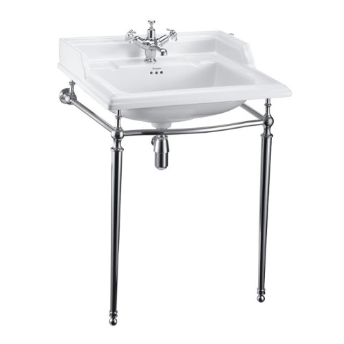 Раковина b15 на 2 отверстия с подстольем regal t49a chr