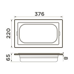 контейнер Omoikiri DC-03-1-IN