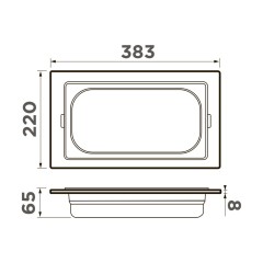 контейнер Omoikiri DC-05-1-GB