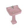 Раковина b4 pink на 1 отверстие с пьедесталом p1 pink