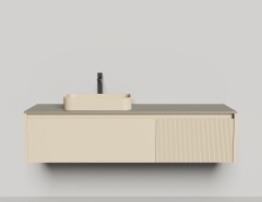 Тумба со столешницей подвесная тумба domino 1600