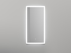 Зеркало для ванной ARMONIA прямоугольное с двойной LED подсветкой 450*900*25 mm