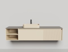 Тумба со столешницей подвесная тумба domino 1800