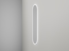 Зеркало для ванной ARMONIA прямоугольное с двойной LED подсветкой 450*1785*25 mm