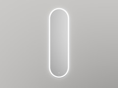 Зеркало для ванной ARMONIA прямоугольное с двойной LED подсветкой 450*1785*25 mm