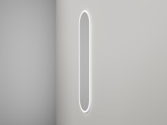 Зеркало для ванной ARMONIA прямоугольное с двойной LED подсветкой 450*1785*25 mm