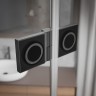 Душевой уголок Essenza Pro KDD Брашированная оружейная сталь