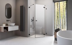 Душевой уголок Essenza Pro PTJ Чёрный
